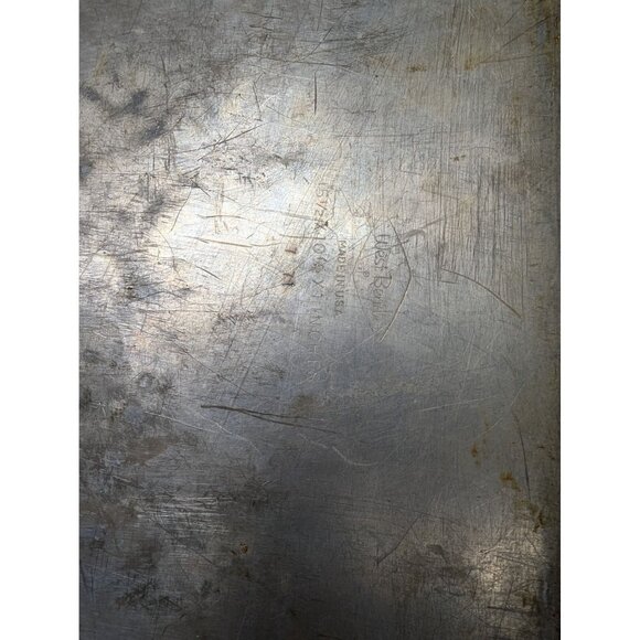 West Bend #1 Aluminum Cake Brownie Jelly Roll Pan Cookie Sheet 15 1/2"X10 1/2" - Picture 4 of 4